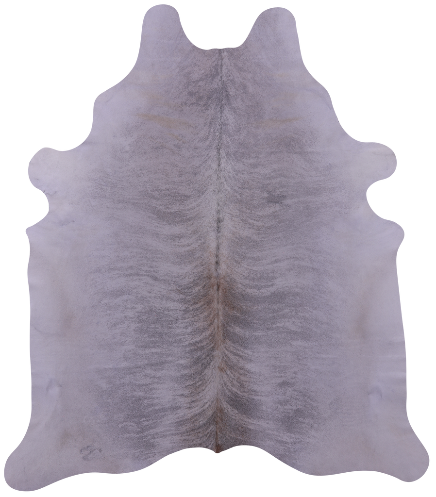 Grey Brindle Natural Cowhide Rug - XX-Large 8' 3"H x 7' 1"W