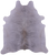 Grey Brindle Natural Cowhide Rug - XX-Large 8' 3"H x 7' 1"W