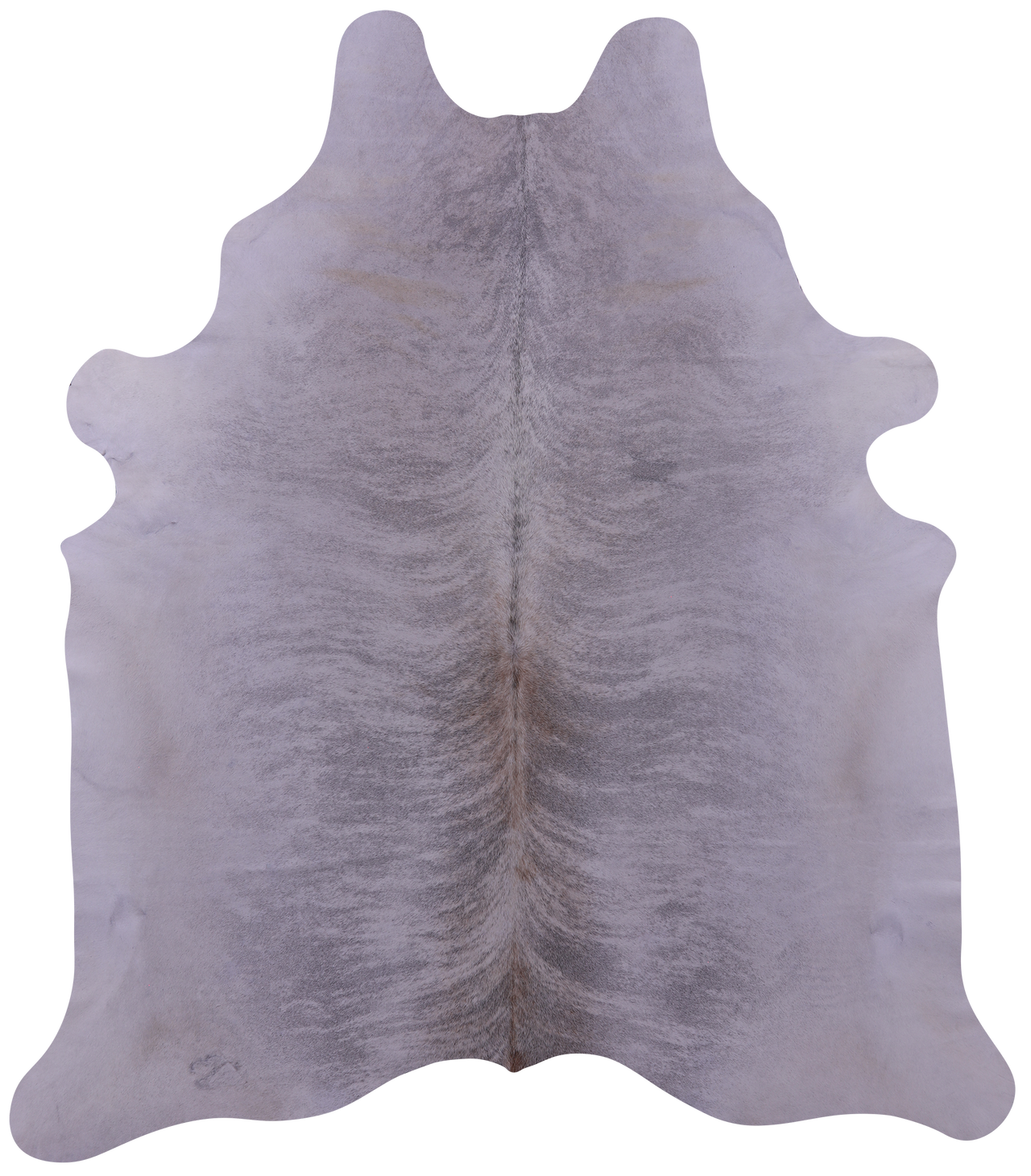 Grey Brindle Natural Cowhide Rug - XX-Large 8' 3"H x 7' 1"W