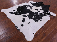 Thumbnail for Black & White Natural Cowhide Rug - X-Large 7' 5