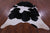 Black & White Natural Cowhide Rug - XX-Large 8' 7"H x 6' 7"W