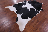 Thumbnail for Black & White Natural Cowhide Rug - XX-Large 8' 7
