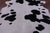 Black & White Natural Cowhide Rug - XX-Large 8' 2"H x 6' 3"W
