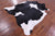 Black & White Natural Cowhide Rug - XX-Large 7' 8"H x 6' 9"W