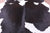 Black & White Natural Cowhide Rug - XX-Large 8' 0"H x 7' 1"W