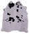 Black & White Natural Cowhide Rug - XX-Large 7' 8"H x 6' 7"W
