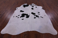 Thumbnail for Black & White Natural Cowhide Rug - XX-Large 7' 8