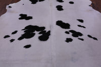 Thumbnail for Black & White Natural Cowhide Rug - XX-Large 7' 8