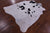 Black & White Natural Cowhide Rug - XX-Large 7' 8"H x 6' 7"W