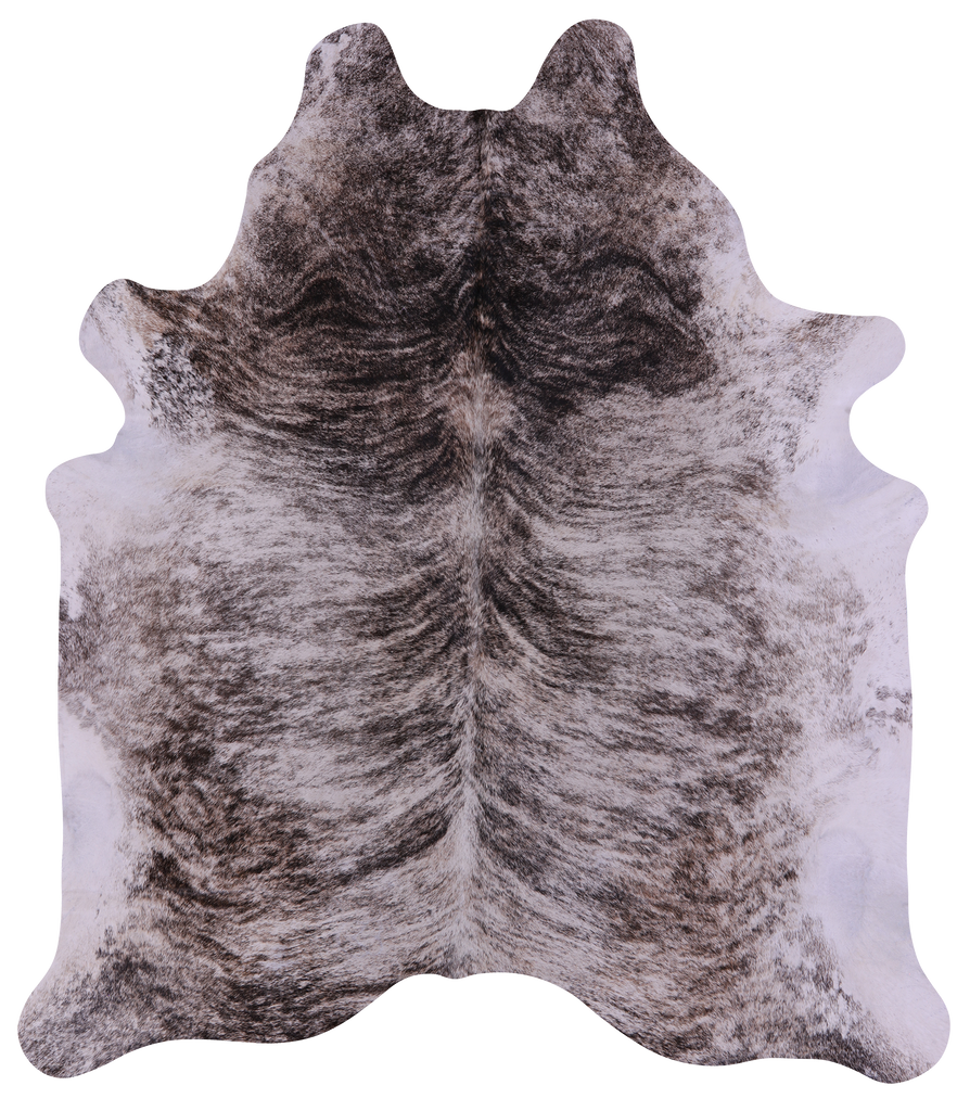 Light Brindle Natural Cowhide Rug - XX-Large 7' 8"H x 6' 6"W