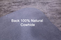 Thumbnail for Grey Brindle Natural Cowhide Rug - XX-Large 8' 4