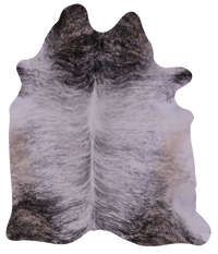 Thumbnail for Grey Brindle Natural Cowhide Rug - XX-Large 8' 4