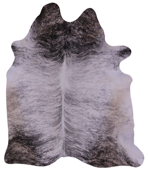 Grey Brindle Natural Cowhide Rug - XX-Large 8' 4