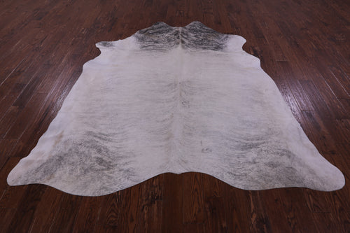 Grey Brindle Natural Cowhide Rug - XX-Large 8' 0