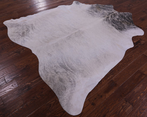 Grey Brindle Natural Cowhide Rug - XX-Large 8' 0