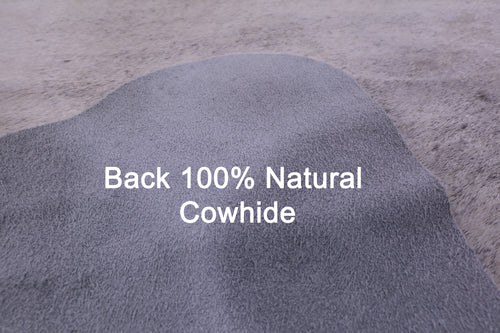 Grey Brindle Natural Cowhide Rug - XX-Large 8' 0