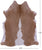 Brown & White Natural Cowhide Rug - XX-Large 7' 8"H x 6' 5"W