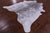 Grey & White Natural Cowhide Rug - XX-Large 7' 10"H x 7' 1"W