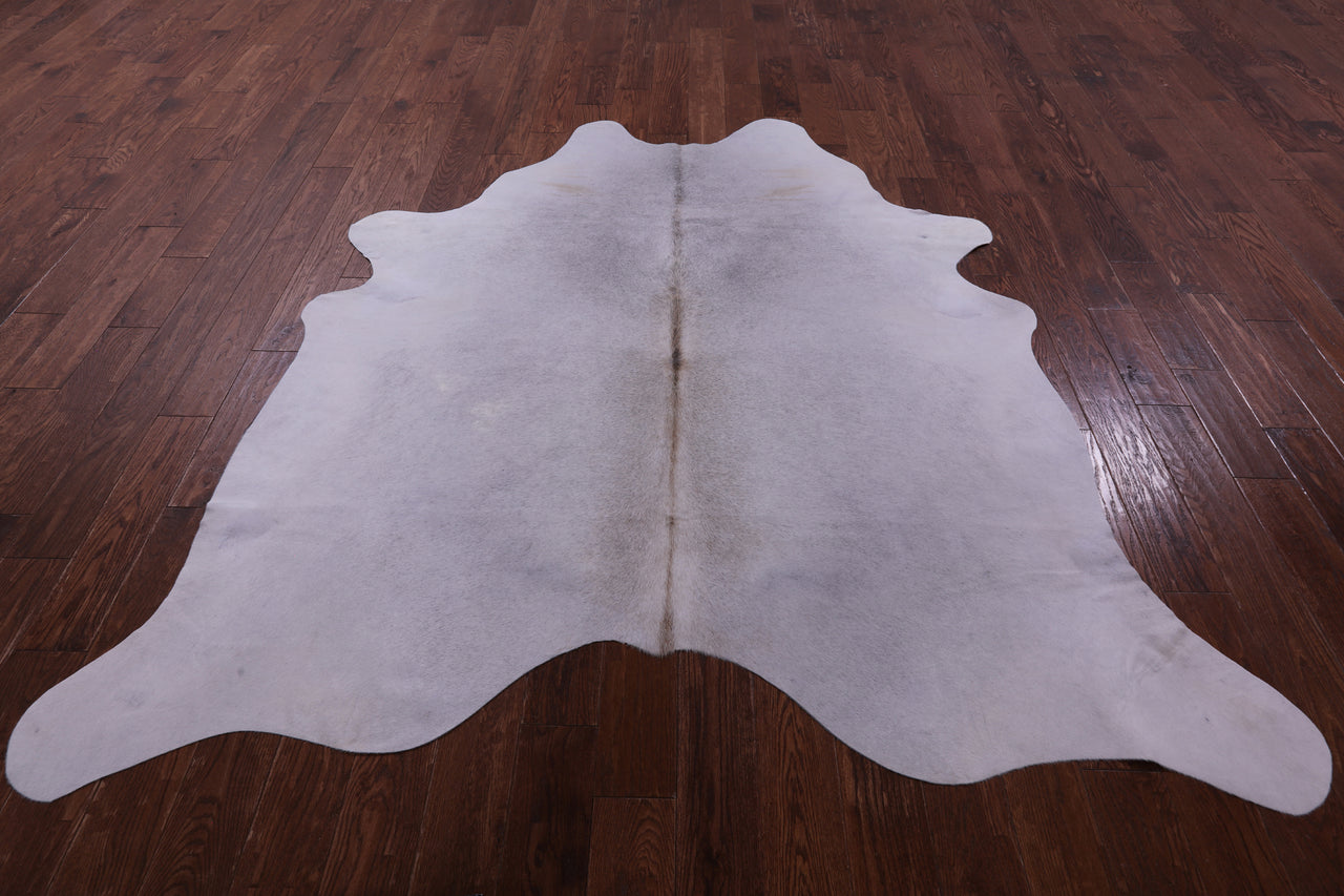 Grey Natural Cowhide Rug - X-Large 7' 3"H x 6' 11"W