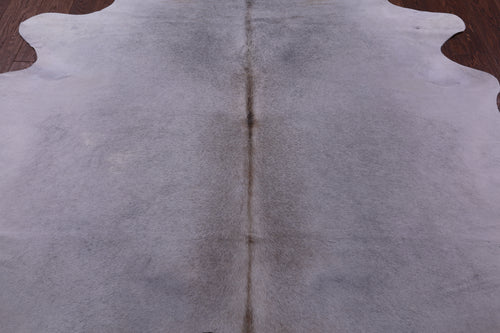 Grey Natural Cowhide Rug - X-Large 7' 3