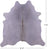 Grey Natural Cowhide Rug - X-Large 7' 3"H x 6' 11"W