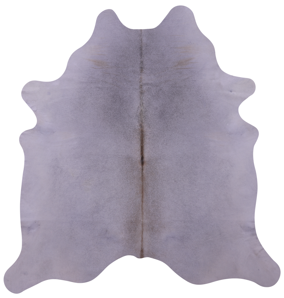 Grey Natural Cowhide Rug - X-Large 7' 3"H x 6' 11"W