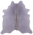 Grey Natural Cowhide Rug - X-Large 7' 3"H x 6' 11"W