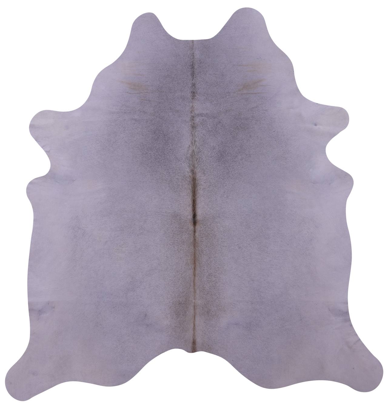 Grey Natural Cowhide Rug - X-Large 7' 3"H x 6' 11"W