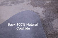 Thumbnail for Grey & White Natural Cowhide Rug - XX-Large 8' 0