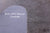 Grey & White Natural Cowhide Rug - X-Large 7' 0"H x 6' 8"W