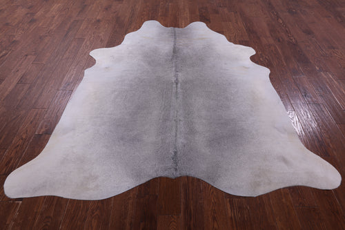 Grey Natural Cowhide Rug - X-Large 7' 2