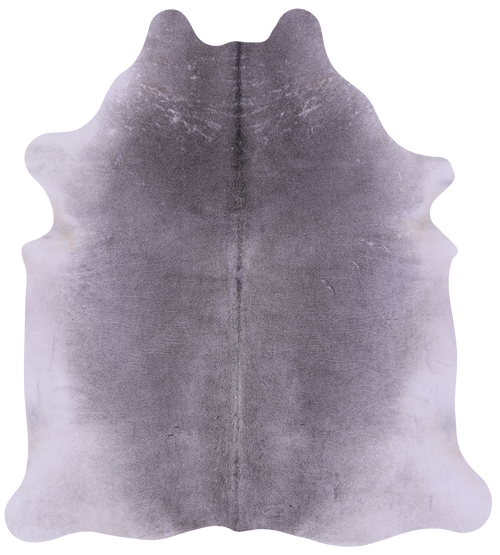 Grey Natural Cowhide Rug - X-Large 7' 1
