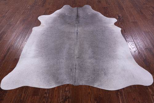 Grey Natural Cowhide Rug - X-Large 7' 1