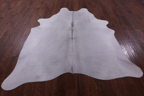 Grey Natural Cowhide Rug - X-Large 7' 6