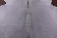 Thumbnail for Grey Natural Cowhide Rug - X-Large 7' 6