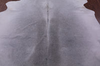 Thumbnail for Grey Natural Cowhide Rug - X-Large 7' 2