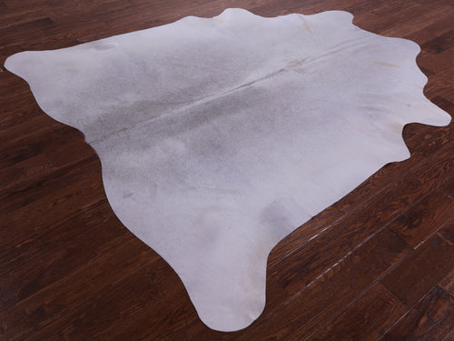 Grey Natural Cowhide Rug - X-Large 7' 2