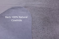 Thumbnail for Grey Natural Cowhide Rug - X-Large 7' 2