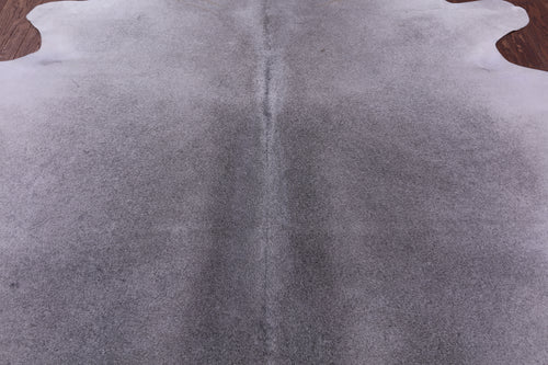 Grey Natural Cowhide Rug - X-Large 7' 2