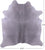 Grey Natural Cowhide Rug - X-Large 7' 2"H x 6' 5"W