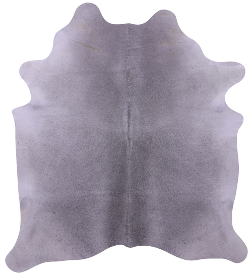 Grey Natural Cowhide Rug - X-Large 7' 2