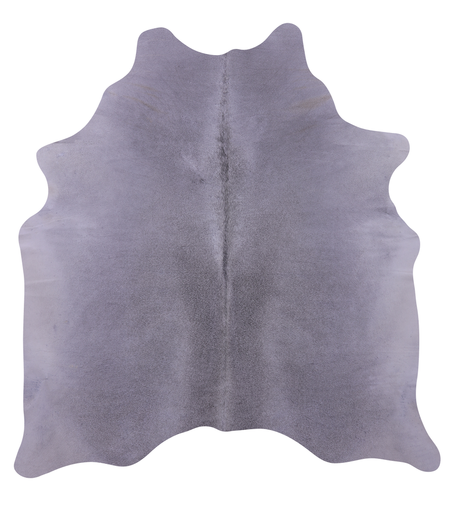 Grey Natural Cowhide Rug - Large 6' 5"H x 5' 10"W