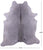 Grey Natural Cowhide Rug - XX-Large 8' 0"H x 7' 0"W