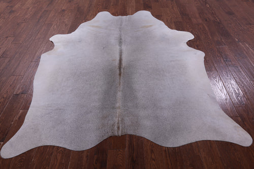 Grey Natural Cowhide Rug - X-Large 7' 3