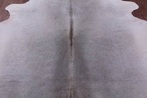 Grey Natural Cowhide Rug - X-Large 7' 3