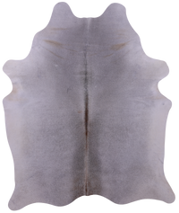 Thumbnail for Grey Natural Cowhide Rug - X-Large 7' 3