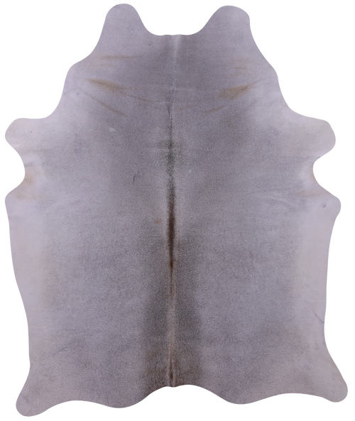 Grey Natural Cowhide Rug - X-Large 7' 3