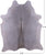 Grey Natural Cowhide Rug - X-Large 7' 3"H x 6' 0"W