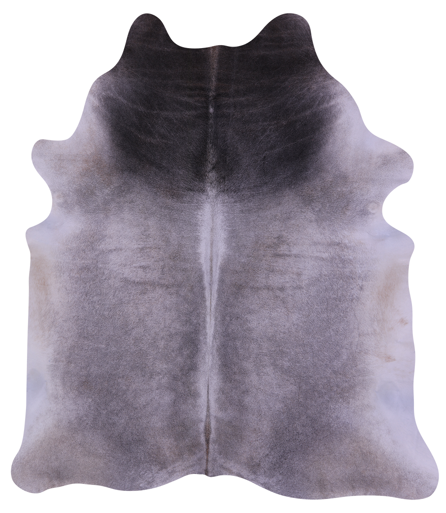 Grey Natural Cowhide Rug - XX-Large 8' 3"H x 7' 1"W