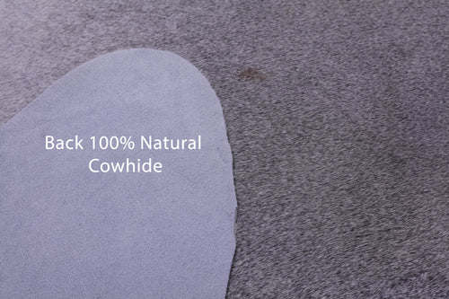 Grey Natural Cowhide Rug - X-Large 7' 0